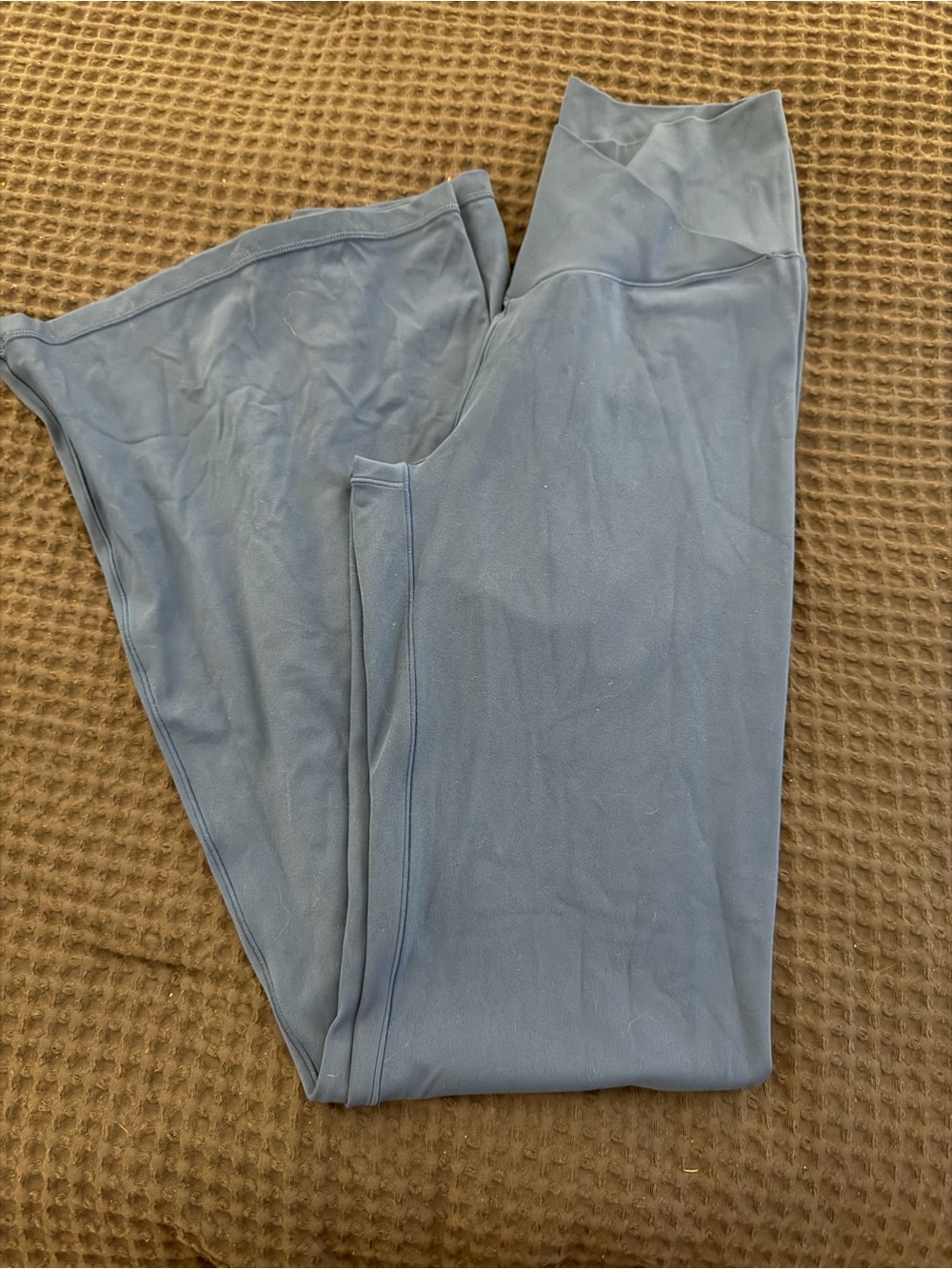 Royal Blue Flare High-Waist Leggings From Aerie (last pic is the true color)